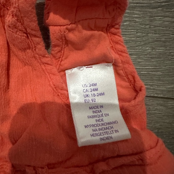 Coral Kids Dress - Picture 5 of 5